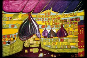 Lunch Break - Expressführung: Friedensreich Hundertwasser (1928–2000) – Friedensvertrag mit der Natur